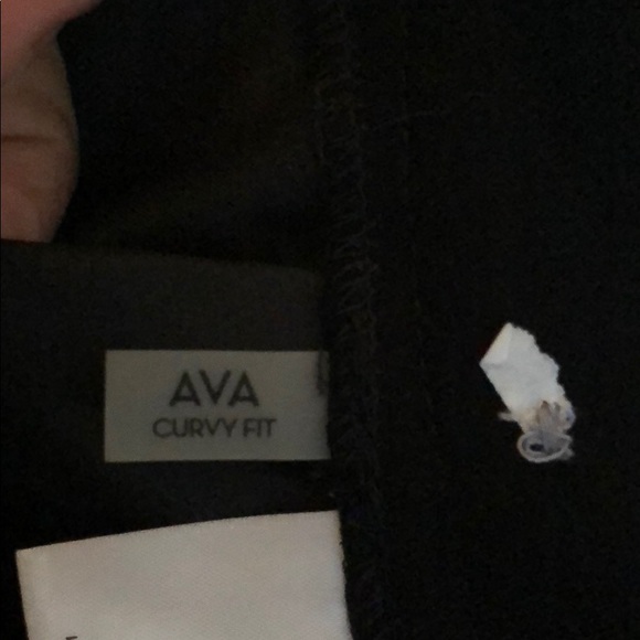 Beautiful black pleated and lined pants - Picture 3 of 6